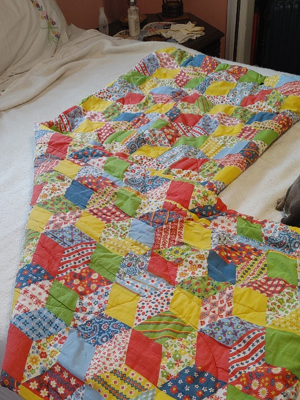 Groovy Sleeping Bag 1960's 1970's